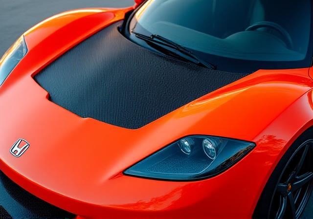 カーボンパーツを多用したNA1 NSX